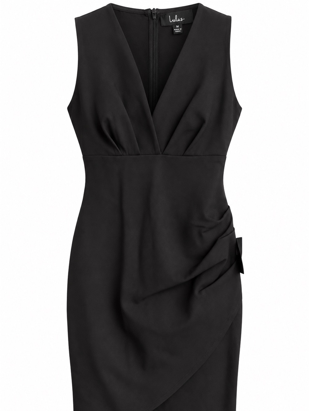 lulus Women's Bodycon Dress Black Size Medium